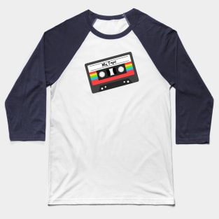 Colorful Mixtape Baseball T-Shirt